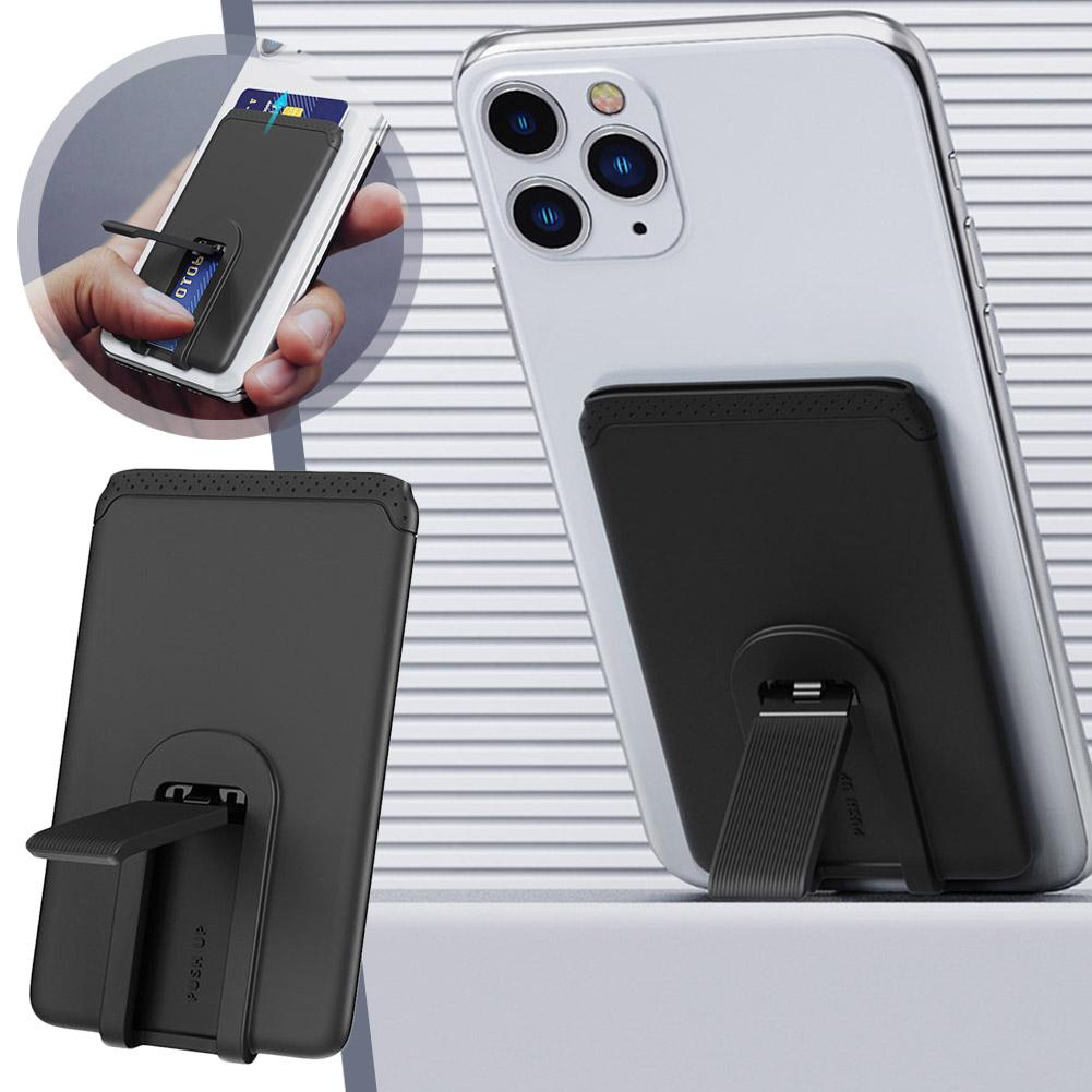 Mobile Hanger Arm - Silicone Phone Card Holder - Adhesive
