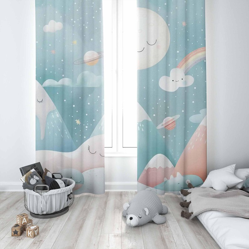 Mountain Rainbow Baby Nursery  - огляд і ціна Blackout Curtain Nursery