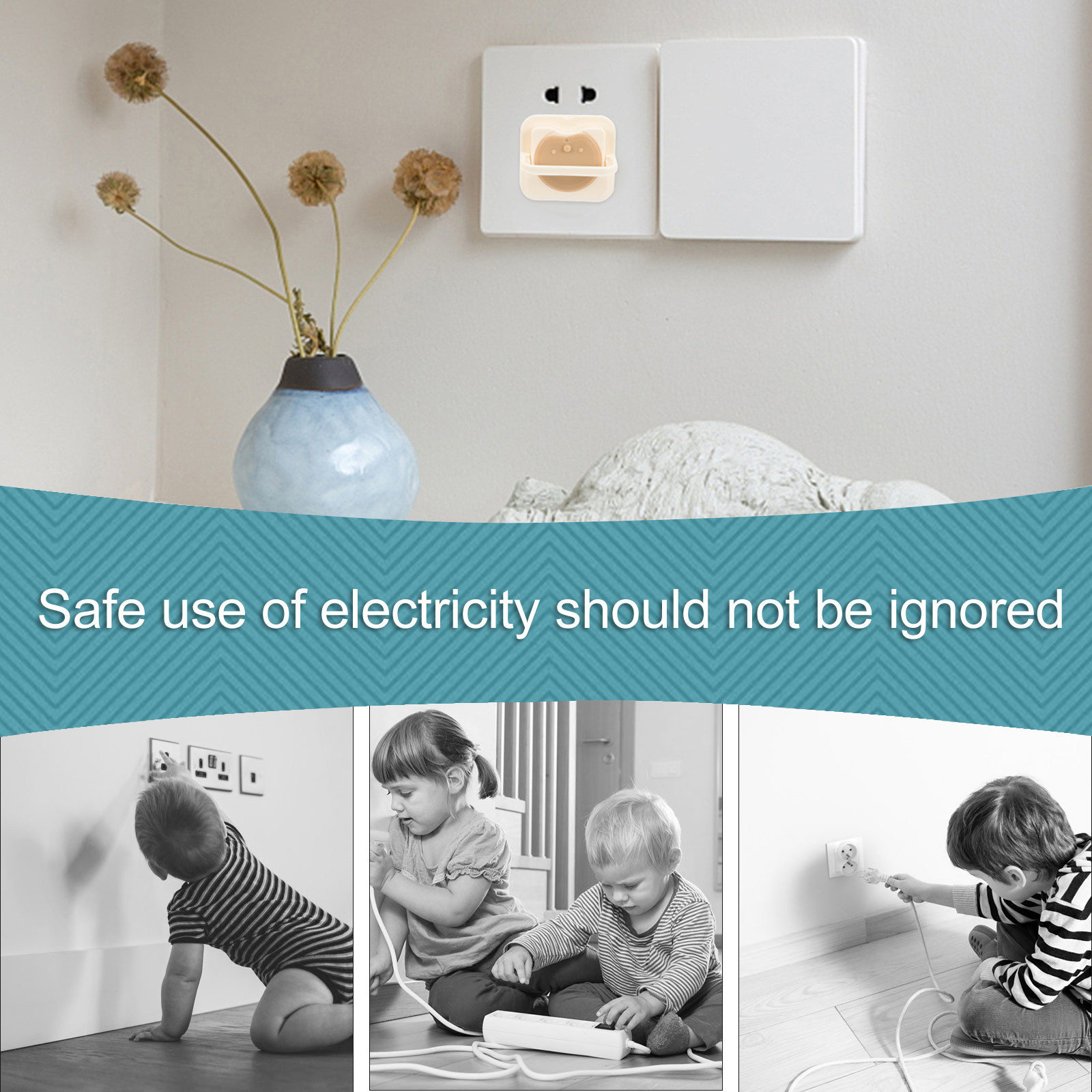 24Pcs Baby Proofing Plug Cover - огляд і ціна Baby Nursery Outlet