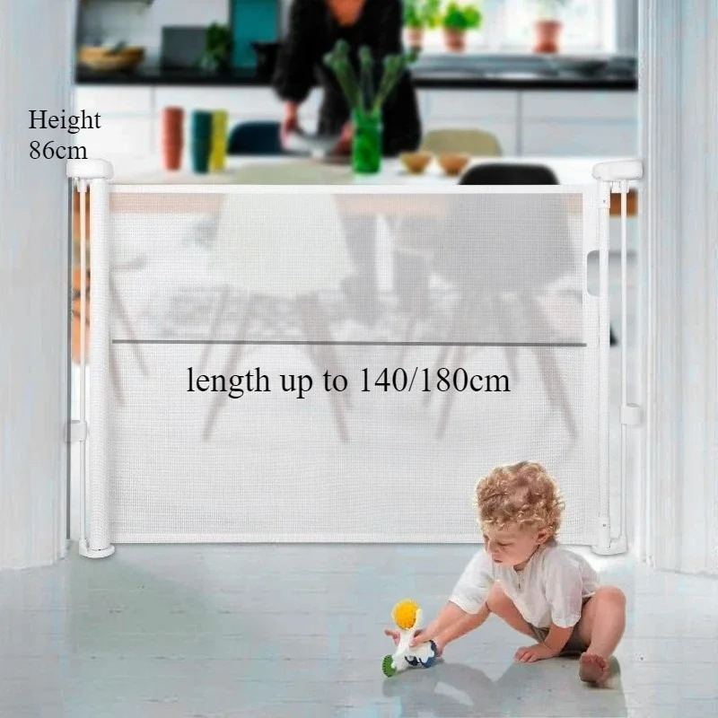 Flexible Mesh Door for Baby Ch - огляд і ціна Baby Gate Extra Wide