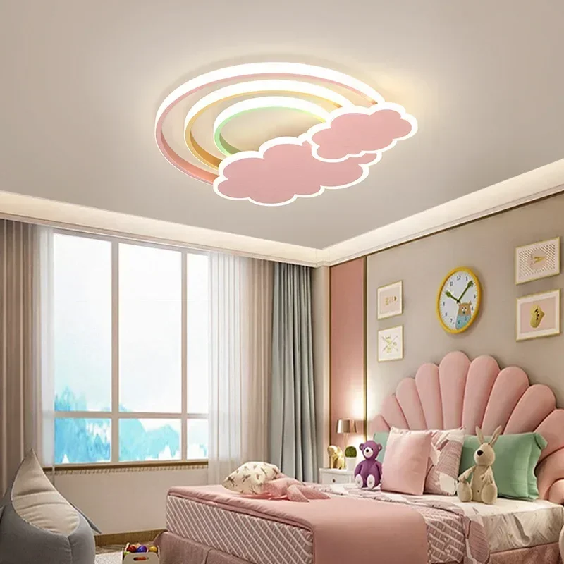 Modern Minimalist Rainbow Clou - огляд і ціна Baby Nursery Light Fixture