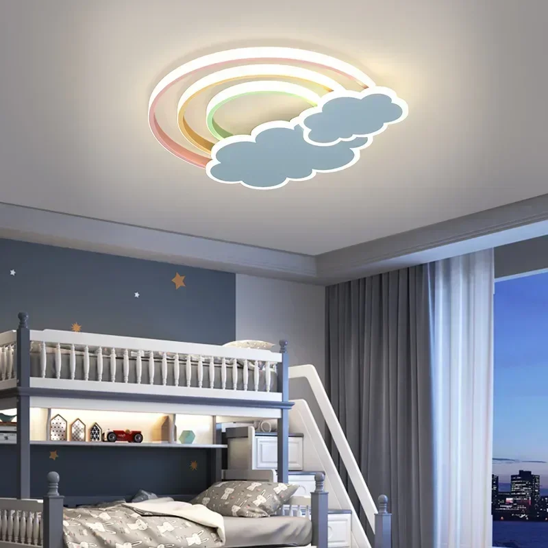 Modern Minimalist Rainbow Clou - огляд і ціна Baby Nursery Light Fixture