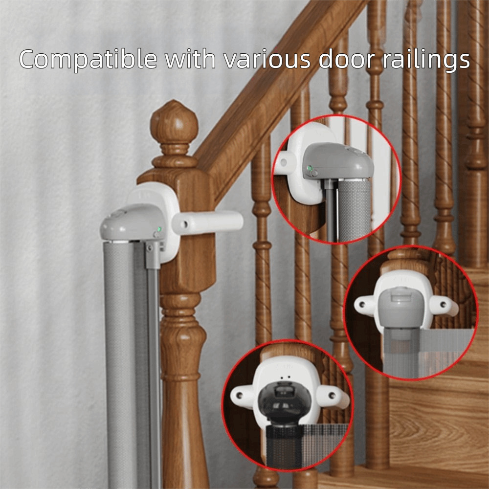 2 Pcs Safety Gate Banister Ada - огляд і ціна Baby Gate Extra Wide