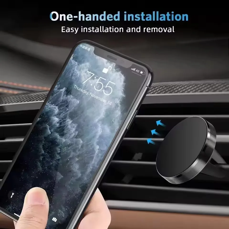Magnetic Car Phone Holder Moun - огляд і ціна Mobile Hanger Arm