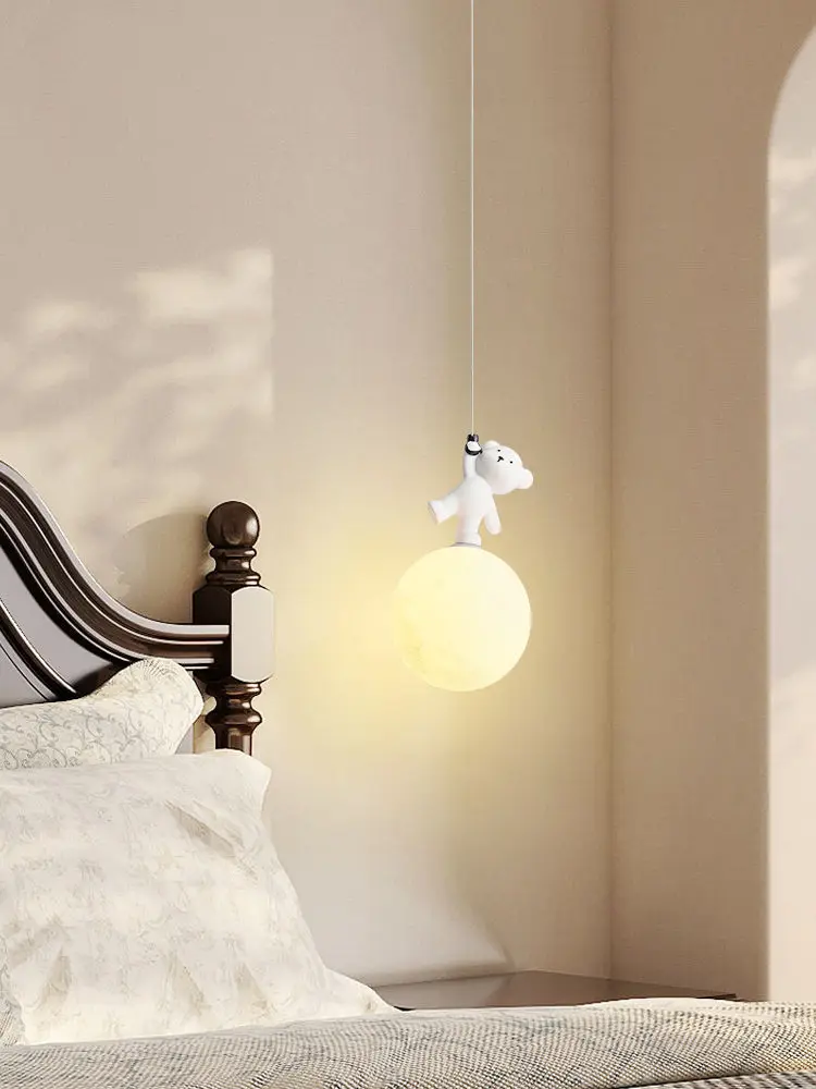 Bear Lamp Cartoon Nursery Room - огляд і ціна Baby Nursery Light Fixture