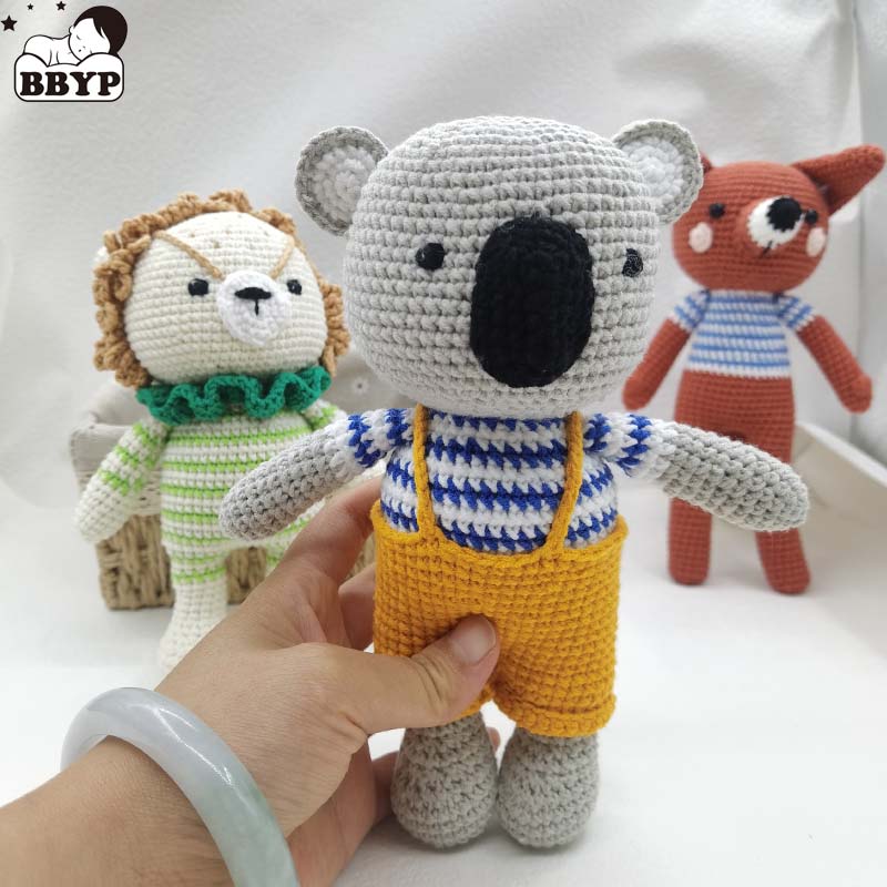 Baby Crochet Stuffed Lion Koal - огляд і ціна Baby Nursery Games