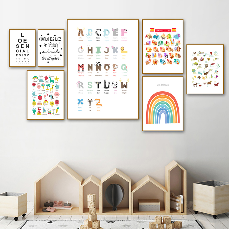 Spanish Kids Bedroom Art Decor - огляд і ціна Baby Nursery Quotes