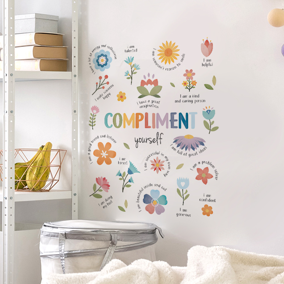 English Colorful Inspirational - огляд і ціна Baby Nursery Quotes