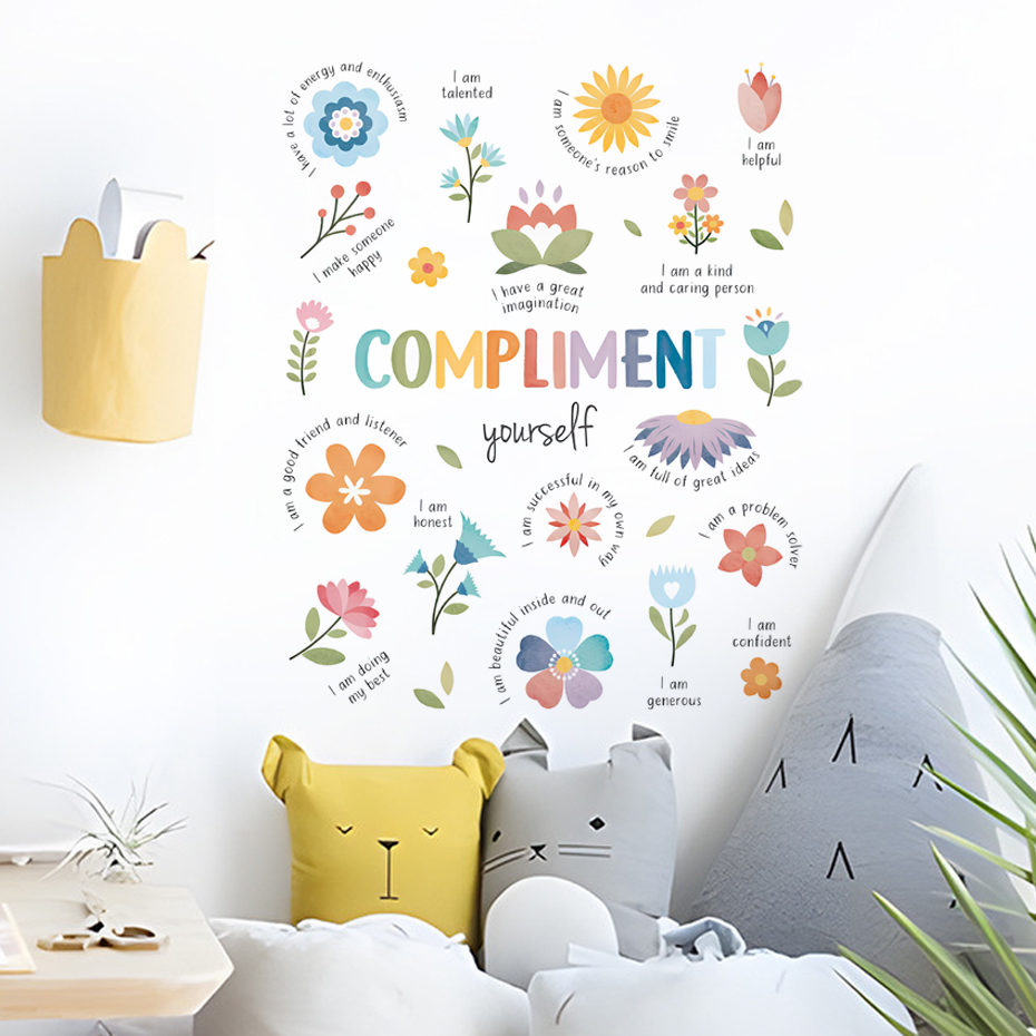 English Colorful Inspirational - огляд і ціна Baby Nursery Quotes