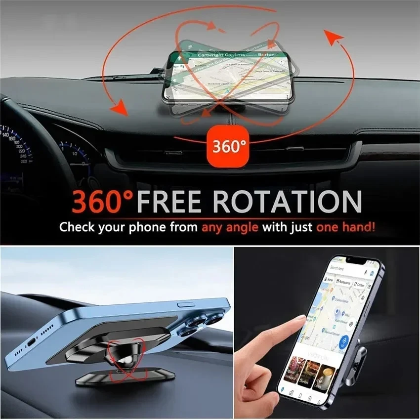 360° Magnetic Car Phone Holder - огляд і ціна Mobile Hanger Arm