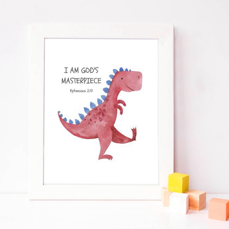 Kid's Bible Verse Quote Prints - огляд і ціна Baby Nursery Quotes