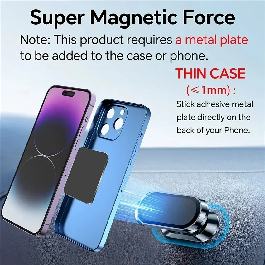 360° Magnetic Car Phone Holder - огляд і ціна Mobile Hanger Arm