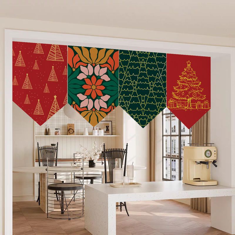VIKAMA Christmas Triangle Penn - огляд і ціна Blackout Curtain Nursery