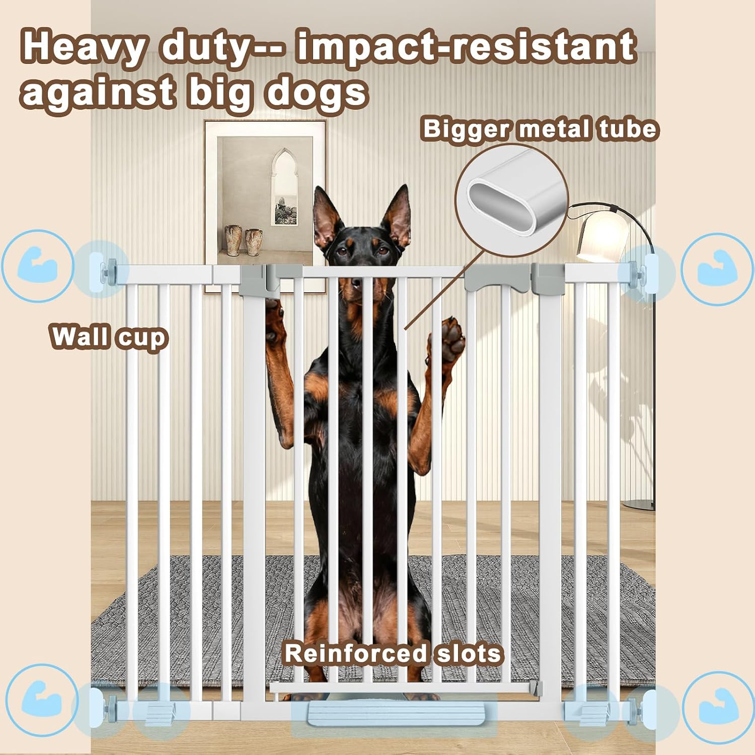 41'' Extra Tall Baby Gate for  - огляд і ціна Baby Gate Extra Wide