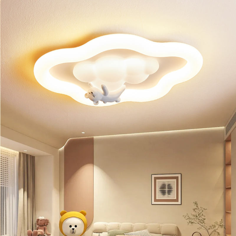 French Creamy Cloud Ceiling Li - огляд і ціна Baby Nursery Light Fixture