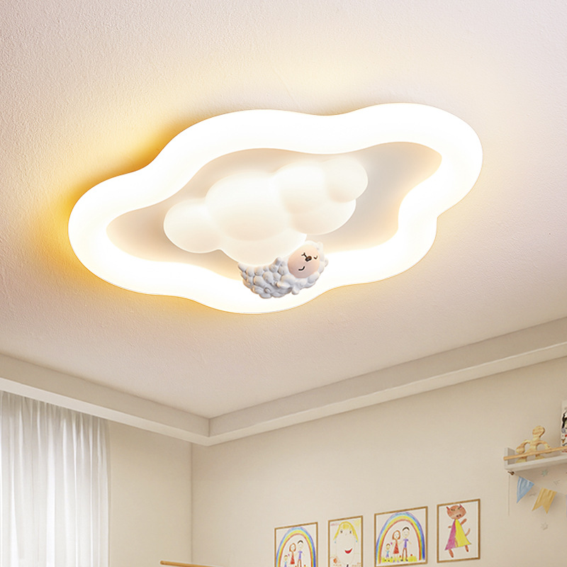 French Creamy Cloud Ceiling Li - огляд і ціна Baby Nursery Light Fixture