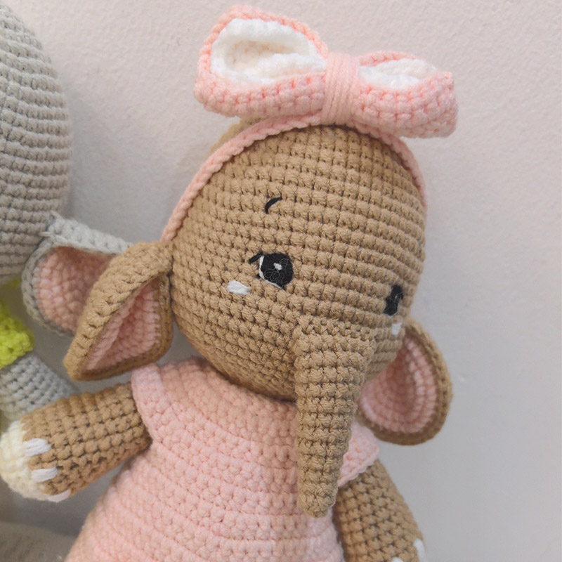 Handmade Crochet Elephant Coup - огляд і ціна Baby Nursery Games