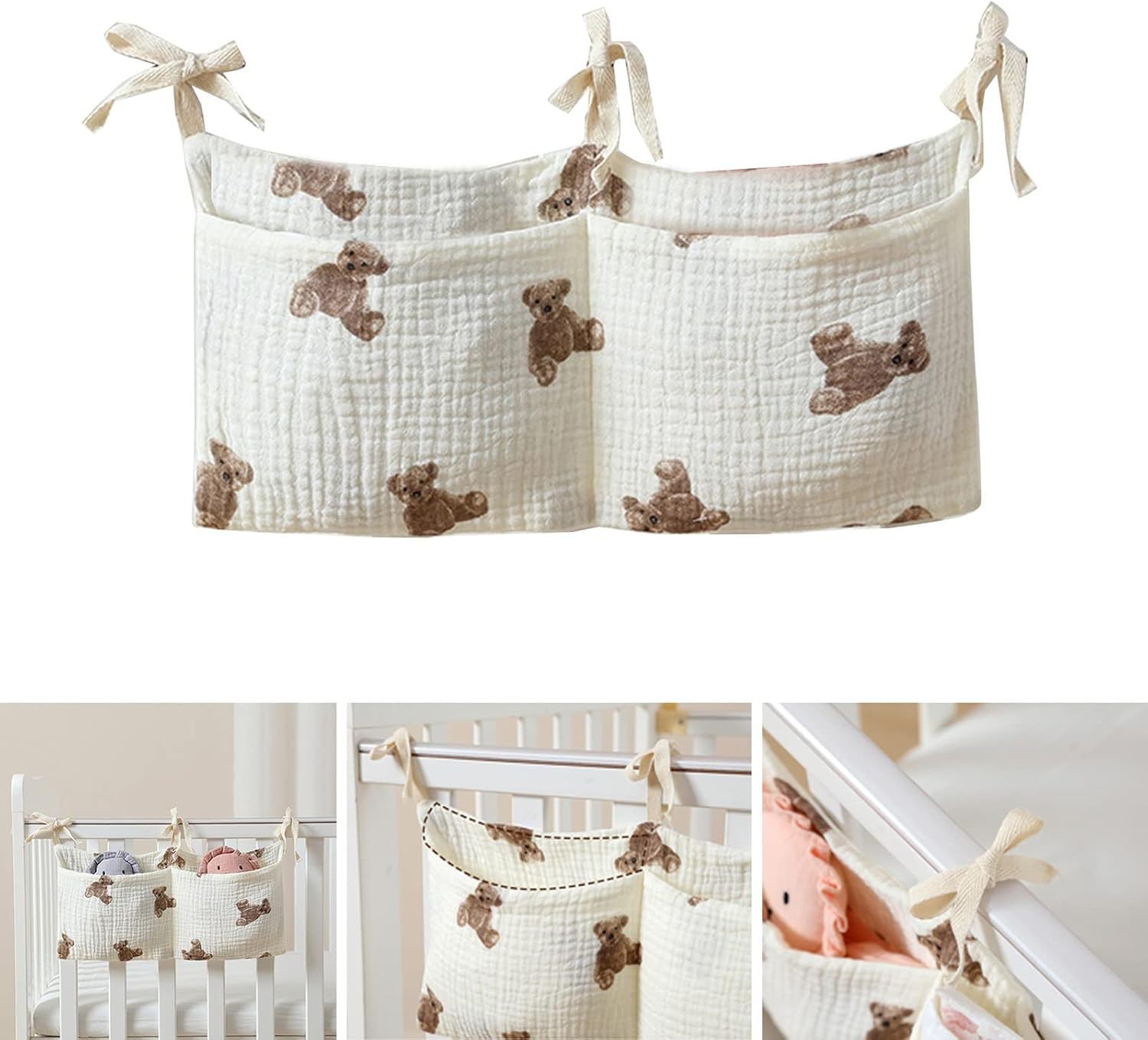 Baby Crib Organizer Cot Caddy  - огляд і ціна Baby Nursery Games