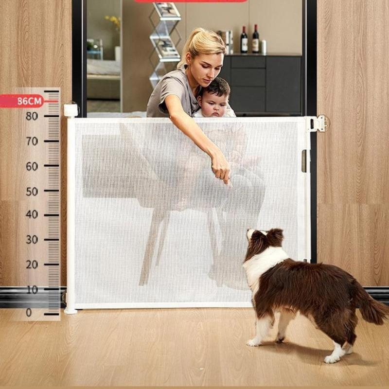 Retractable Pet Gate Baby Gate - огляд і ціна Baby Gate Extra Wide