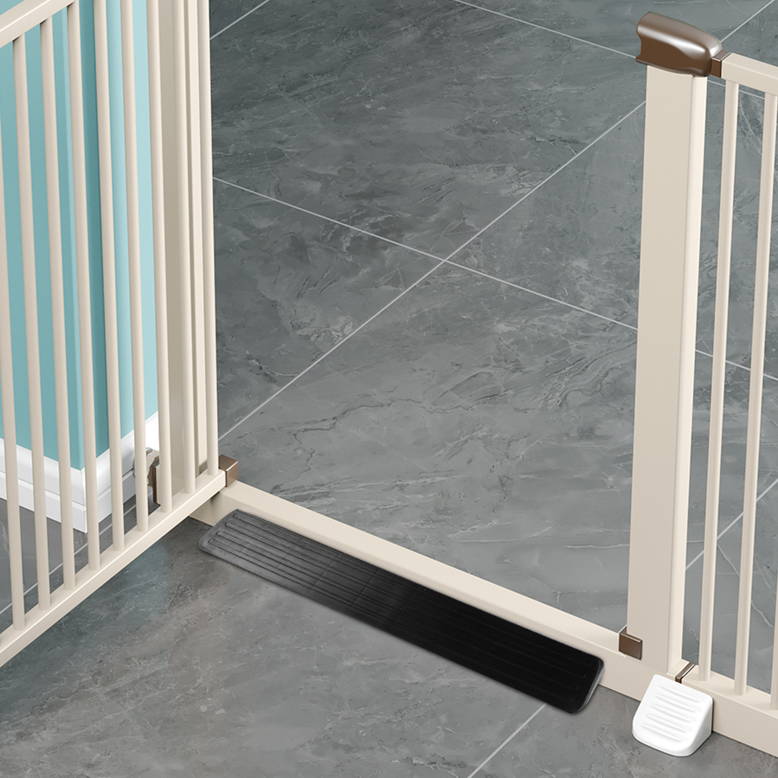 2Pcs Baby Gate Kick Plate Prot - огляд і ціна Baby Gate Extra Wide