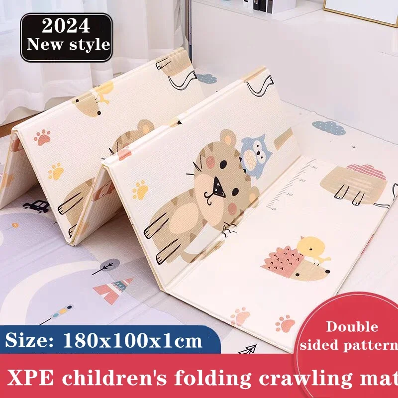 Baby Play Mats Foldable Xpe Pu - огляд і ціна Baby Nursery Games