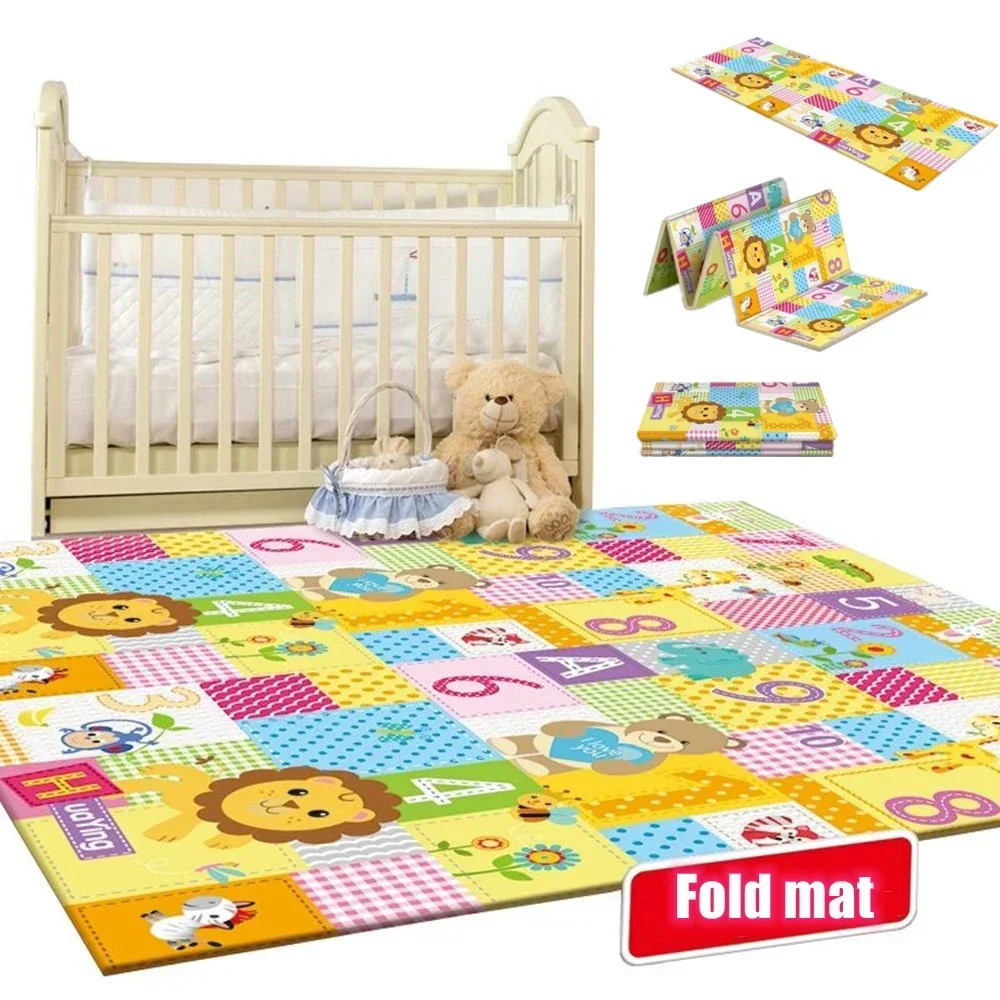 Baby Play Mats Foldable Xpe Pu - огляд і ціна Baby Nursery Games
