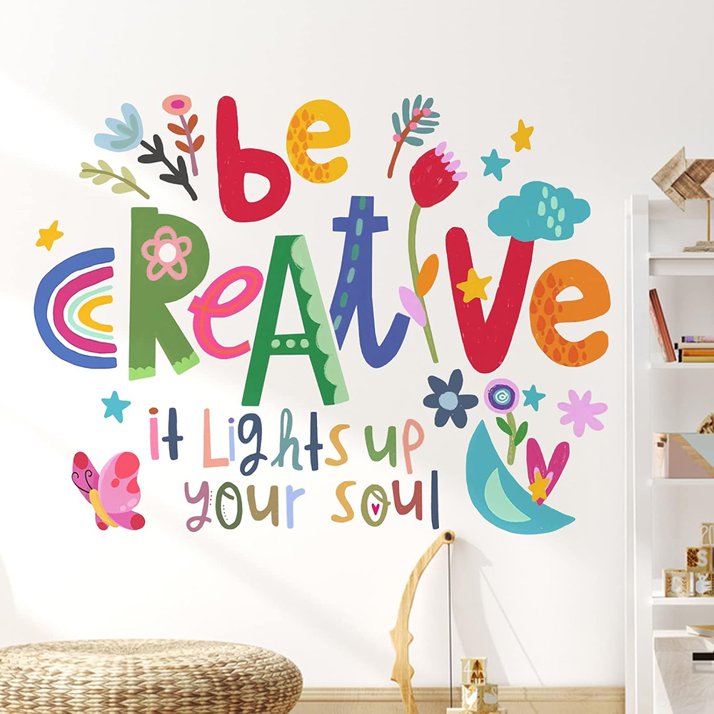 Be Creative Inspirational Quot - огляд і ціна Baby Nursery Quotes