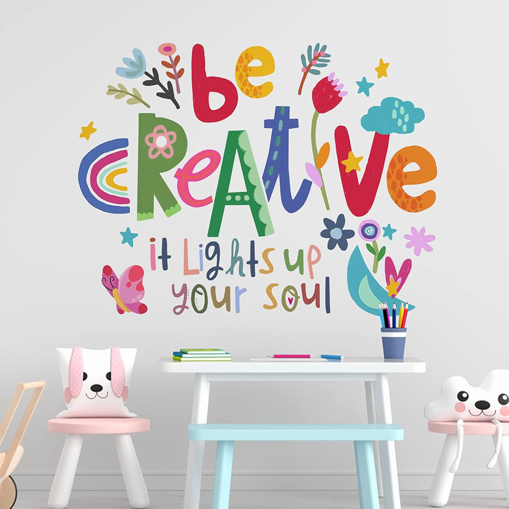 Be Creative Inspirational Quot - огляд і ціна Baby Nursery Quotes