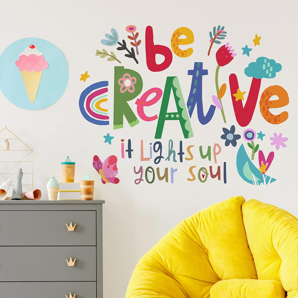Be Creative Inspirational Quot - огляд і ціна Baby Nursery Quotes