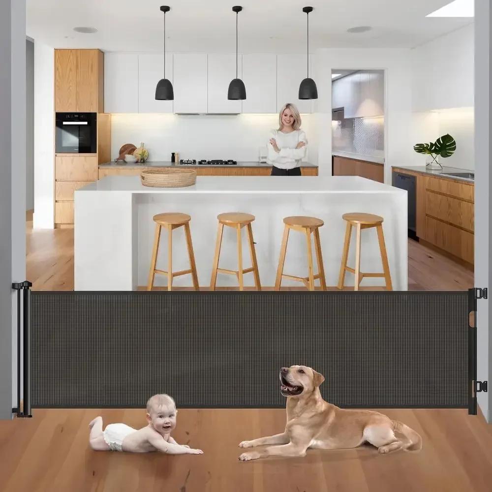Retractable Extra Wide 118 Inc - огляд і ціна Baby Gate Extra Wide