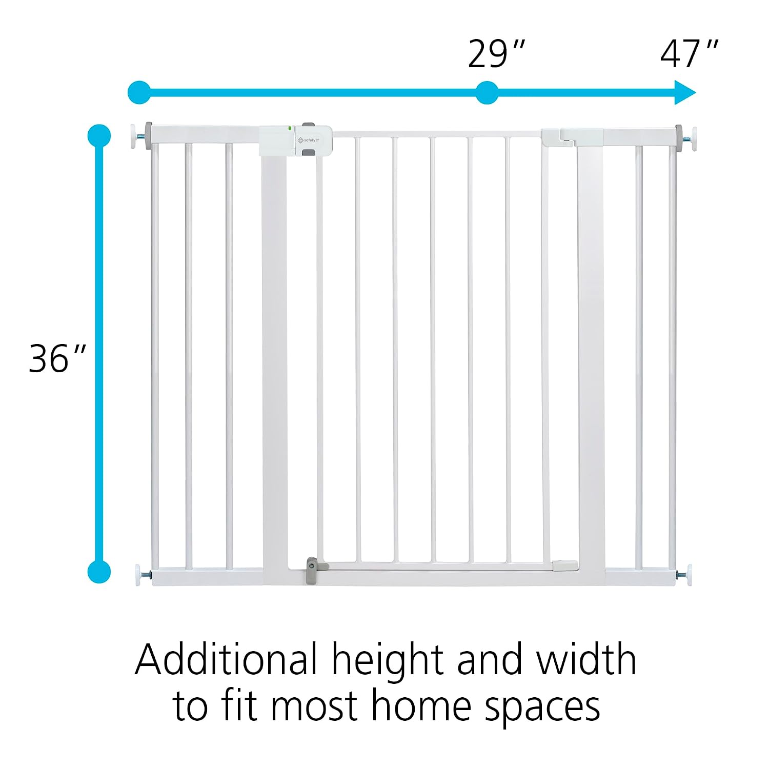 Extra Wide Baby Gate With Door - огляд і ціна Baby Gate Extra Wide
