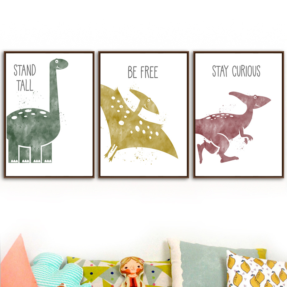 Cute Dinosaur Cartoon Animal Q - огляд і ціна Baby Nursery Quotes